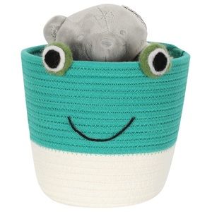 Frog Hombins Woven Storage Basket
